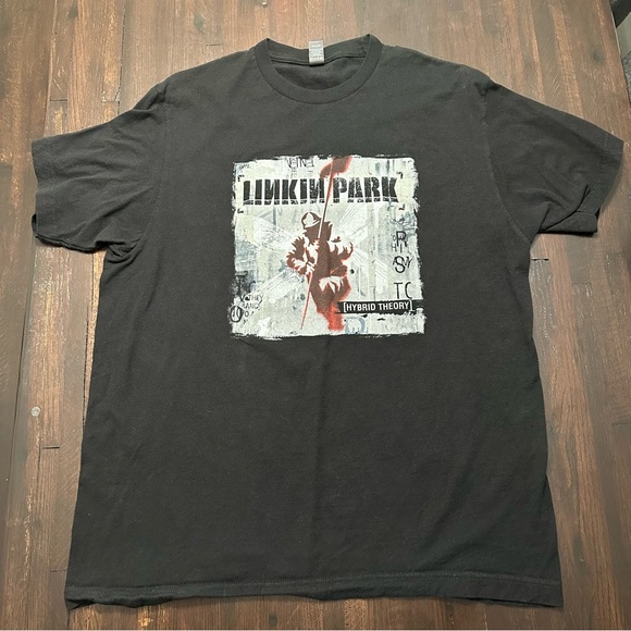 Tultex Other - Linkin Park - Tultex Black Graphic Tee